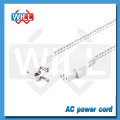 Cordon d'alimentation VDE CE 250V 10A 16A 3 pin blanc européen